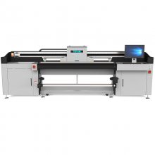 1.85米平卷一体UV打印机大幅面刀刮布户外广告软包墙贴混合喷墨打印机