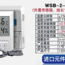 电子温湿度表/数显温湿度表 型号:WSB-2-H2库号：M370749