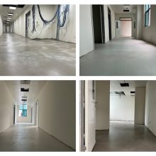 医院项目PVC地板施工