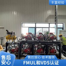 综合管廊用欧盟进口德国雾特FOGTERC高压细水雾FM、UL和VDS认证