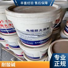国标电缆防火涂料G60-3D 防火阻燃涂料 包消防验收