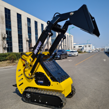 小型滑移装载机 多场地作业履带式铲车 迷你自卸式翻斗车