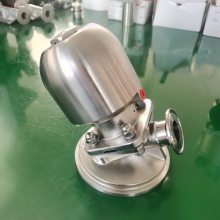 浙江兴沃不锈钢气动罐底隔膜阀 膜片EPDM/PTFE