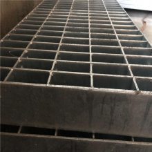 污水处理厂钢格板 踏步钢格栅板 热镀锌钢格栅盖板 格栅水沟盖板