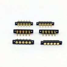 厂家定制直销4pin 间距2.54 pogopin连接器,弹簧针,充电针,电池连接器
