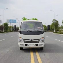 4.5方福田小卡压缩式垃圾车 小型蓝牌垃圾清运车