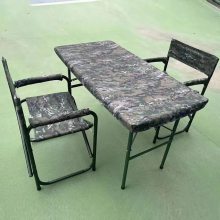宏瑞作业折叠桌椅 钢塑面折叠餐桌野营训练桌和办公会议餐桌椅