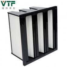 供应山东空调风柜大风量VW型亚高效过滤器玻纤塑框H10H11H12H13