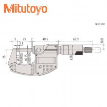 日本三丰Mitutoyo数显外径千分尺293-821-30
