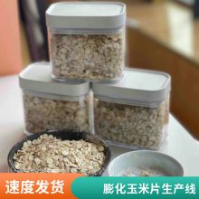 膨化玉米圈生产线 真诺 苦荞片膨化食品生产线 休闲膨化
