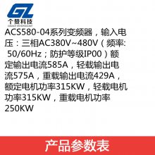 ȫABBƵACS580ϵ ACS580-04-585A-4 480V 315KW