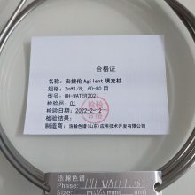 haohan的硅酸盐溶液中微量甲醇乙醇测定填充柱HH-WATER2021