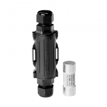NSPV光伏用直流熔断器 短路瞬时保护 太阳能线缆保险丝管连接器100A