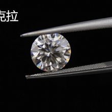 一克拉尼泊尔莫桑钻800元是真的吗 D色超白莫桑石裸石批发