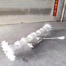 大面积水稻直播机 手拉式菜花散播机 水田稻子插秧机