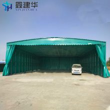 天津市供应推拉储蓄仓库雨蓬-大型移动推拉帐篷供应商-布 大型固定雨棚尺寸测量
