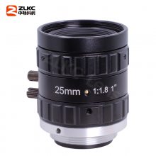 ZLKC中联科创25mm 工业镜头 HK2518MP12 低畸变 机器视觉检测 C口镜头