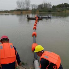 水上6寸管道夹管浮筒 海上浮管8寸PE浮体 管线塑料浮筒