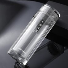 思宝水晶之梦玻璃杯 双层加厚防烫礼品杯 杯子批发印字