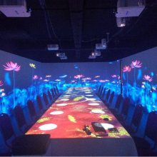地面全息投影3d互动游戏 全息投影主题餐厅 3D裸眼沉浸式互动投影仪