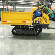8噸全地形履帶運(yùn)輸車(chē)平斗混凝土裝載運(yùn)輸車(chē)翻斗自卸山地爬山虎