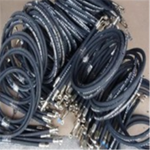 河北弘创主营高压钢丝编织橡胶管 工程机械专用液压油管 矿用高压油管批发