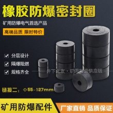 橡胶防爆密封圈55~127mm 各规格O密封垫圈 耐高温 接线圈 护线圈