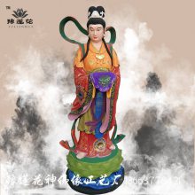 扶筐七星 七仙女神像 牛郎织女塑像 金童玉女 七仙姑图片 玻璃钢佛像厂家 道教神像图片