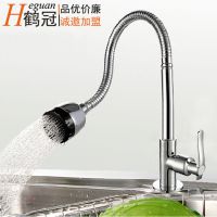 单冷铜菜盆龙头 厨房龙头 单冷水龙头 万向龙头 龙头厂家