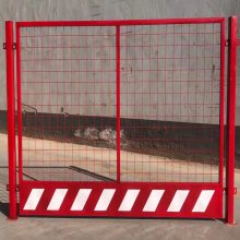 基坑周边防护栏杆作用优盾建筑工地护栏带标语