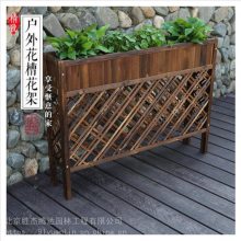 ***胜杰腾达爬藤塑木花箱_北京昌平区花箱