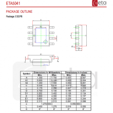 代理钰泰ETA5041V0NE8A