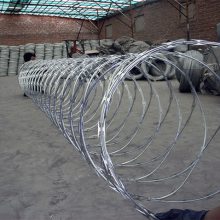 陕西西安螺旋刀片刺丝、金属刺丝,防盗刺丝、防攀爬刺。