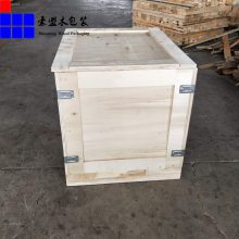 黄岛港口出口免熏蒸包装箱 胶合板木箱定制坚固耐用