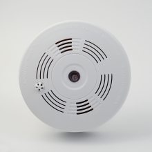 RS485通讯烟雾温度传感器 TCP接口烟温复合型报警器 一体式探测器