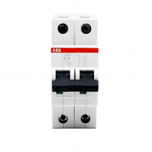 ABB小型断路器S201-D63 NA微断空气开关不带中性极