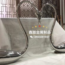 不锈钢动物雕塑定制‖金属雕塑‖地产景观雕塑小品