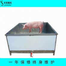 电加热猪屠宰烫池 不锈钢家畜烫池 自动控温烫猪鬃池