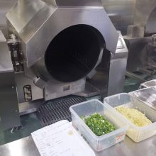 供应全自动翻转机器人炒菜机 商用厨房不锈钢炒菜机