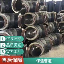 聚氨酯预制直埋保温管 聚乙烯黑夹克发泡 镀锌铁皮 兴聚供应