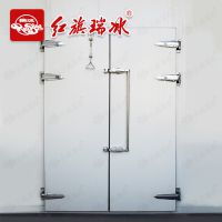 天津红旗冷库平开门 彩钢/不锈钢双开冷库平移门 厂家定制