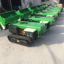 启硕自走式开沟施肥回填机 果园管理机 履带式遥控型开沟施肥机