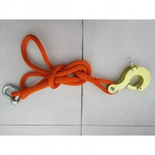 20mm导线保护绳防潮蚕丝安全绳耐磨保护绳绝缘子固定牵引绳