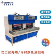 重庆骏精赛生产 海绵、运动用品专用热压机 双工位热压机