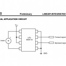 代理友顺原装 MD9110 电机控制驱动芯片 UTC代理商