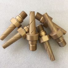 科美金刚石磨头钎焊钢磨棒合金打磨头圆锥圆顶磨头
