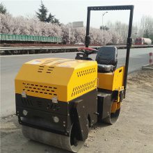 1.5吨小型压路机 回填路面用双钢轮压路机 座驾压实机