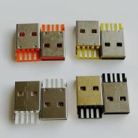 USB 2.0幫ͷ 4P 180Ⱥʽ Ƚ/ƽ/׽/ڽ L=20.1mm A