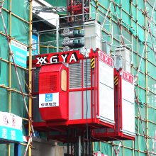 逸安SC施工升降机 双笼变频施工电梯设备建筑工地人货施工升降机