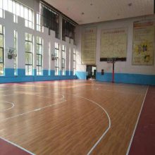 室内篮球场地板，篮球场PVC地板，室内pvc塑胶地板 Sinwe/鑫威体育